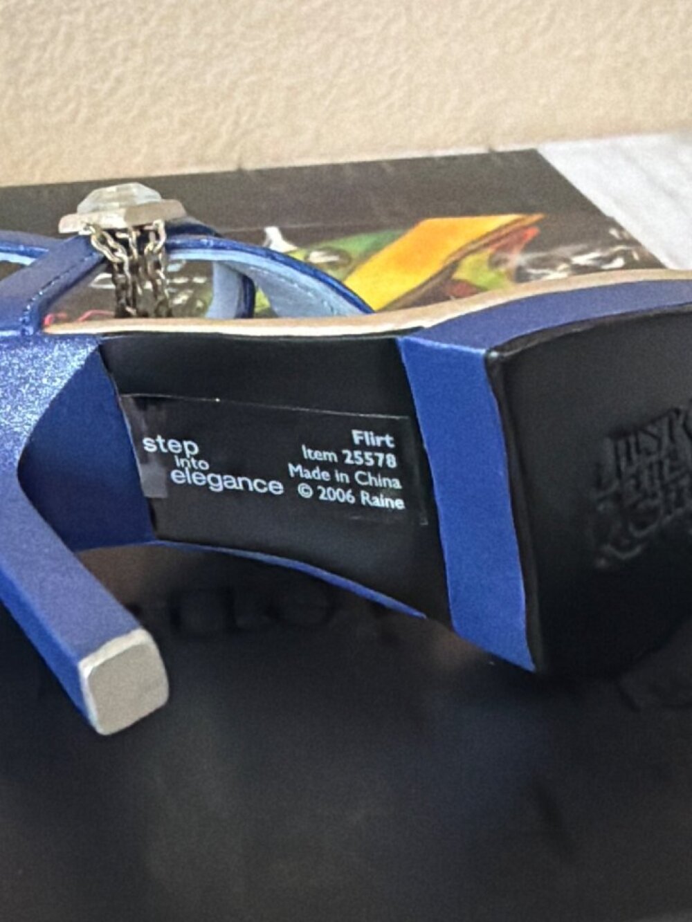 2006 Just the Right Shoe by Raine "Flirt" Mini Shoe Figurine #25578 NEW w/Box - Picture 11 of 13